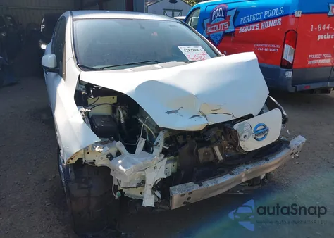 2013 Nissan Leaf S z USA, uszkodzony, nr VIN 1N4AZ0CP2DC417021